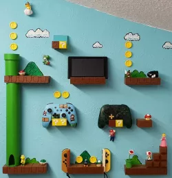 Super Mario World Nintendo Switch Controller Pro Joy Con Wall Holder