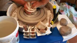 Tool holders for potter wheel