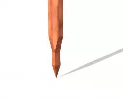Tree Roots Hair Pin