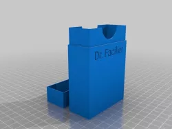 Villainous - Dr. Facilier deck box (slim)
