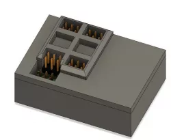 WLtoys 10428 3-ch receiver with integrated light module