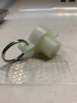 1/2in NPT Quick Boat Plug Key Chain