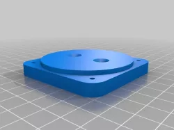 2.25" instrument blank with shunt holes