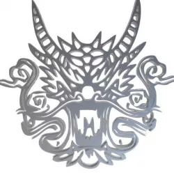 2d dragon sculp 