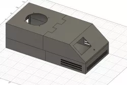 3D-Printer electronics enclosure