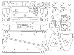 Anet A8 Frame Acrylic MDF Laser/CNC cut