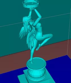Ashtray NSFW angel girl