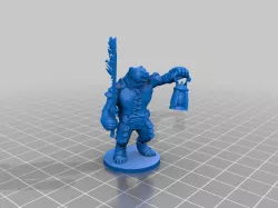 Bearfolk Torch Warrior (Torch BEARer)