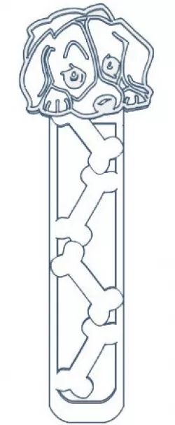 Bookmark Puppy Dog 2 color
