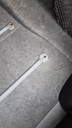 boot cargo strap clamp for BMW