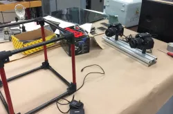 Carbon fiber tube corner connector/bracket