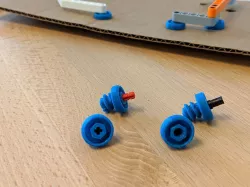 Cardboard Screw - LEGO Technic Compatible