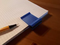 College Block Pen Clip