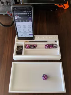 D&D Dice Box and Rolling Tray