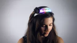 DIY BrightDot tiara for Makers