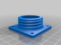 GOST 40mm gas mask flange