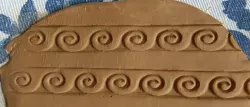 Greek style Wave texture roller