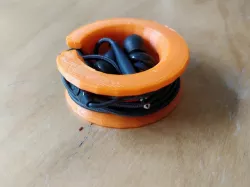 Headphone/Earphone holder (tidy wired earphones holder)