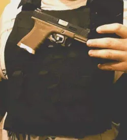 Holster Glock 17/18 avec molle