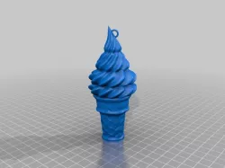 Ice Cream with Waffle Cone