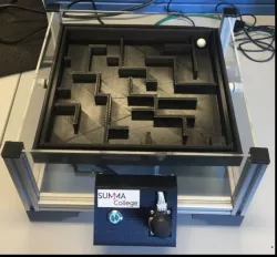 Joystick Maze labyrinth game. Arduino controlled