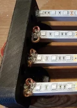 LED Strip Shop Light with Diffuser
