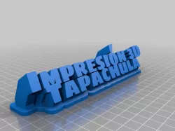 Letras Impresión 3D Tapachula