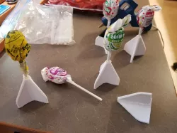 Lollipop Stabilizer Fins for 2in Potato Canon