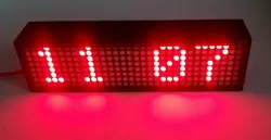 max7219 led matrix clock