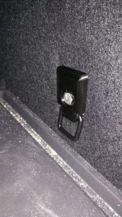 Mazda 3 cargo hook heavy Steel D-Ring