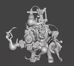 Mechanical Ork Shocker Weapon Flash Git