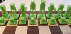 Minecraft chess base plate 