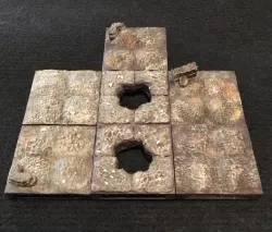 Mud and Rock Dungeon Tiles w/ openLOCK