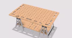 Multi Function Workbench made by CNC