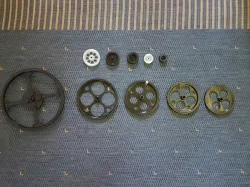 Nema 17 (5mm) to 8mm Pulley set for 2mm PU-Belt -- Nema 17 (5mm) zu 8mm Riemenscheibensatz für 2mm PU-Riemen