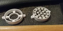 NEOPIXEL 12 Pixel Ring and Jewel Holder