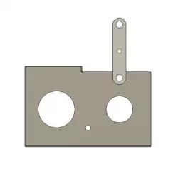 Open Benchtable 22mm button, 16mm button, and 3mm LED bracket