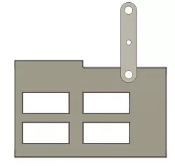 Open Benchtable 4 Small DMM Bracket