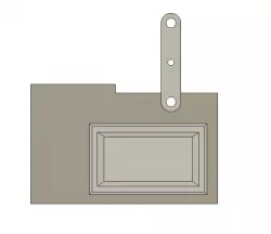 Open Benchtable Digital Voltmeter Bracket