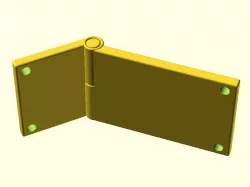 Outer free hinge