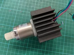 Parametric Stepper Motor Heat-Sink 
