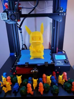 Pikachu Night Light Cover for Led puck