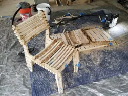 Plywood CNC Valovi Chair
