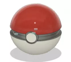 Pokeball DS Cartridge Holder