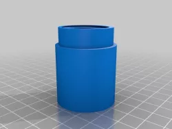 Pop bottle cotton ball filter