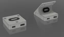 Rift S DisplayPort USB3.0 extension mount V2
