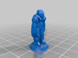 Rock-Folk Earth Elemental 28mm D&D Pathfinder Starfinder