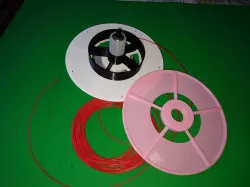 Sample filament adapter for Universal Auto-Rewind Spool Holder 