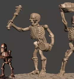 Skeleton Army Undead Giant Miniature