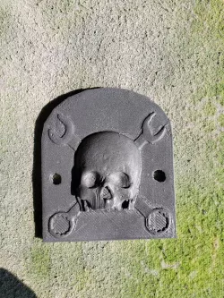 Skull Hat Badge